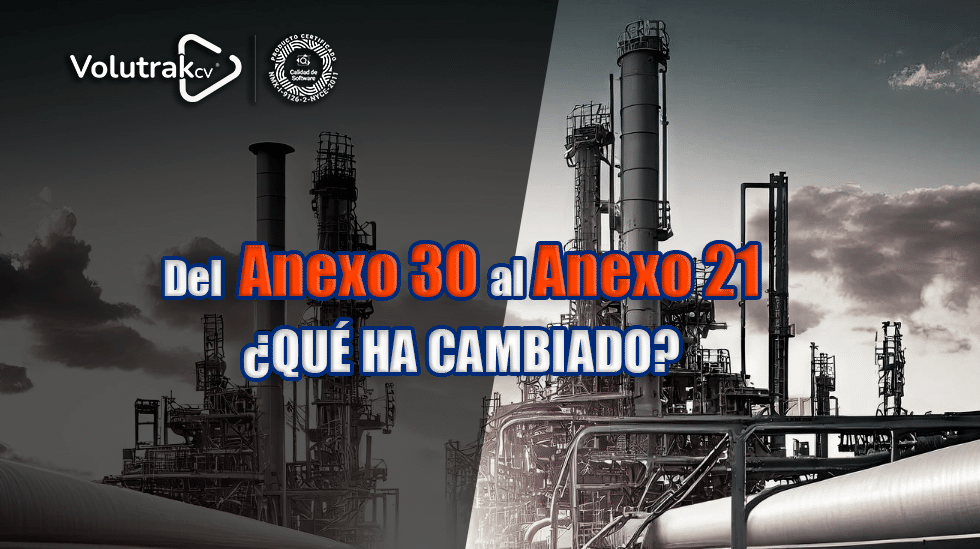 Del Anexo 30 al Anexo 21
